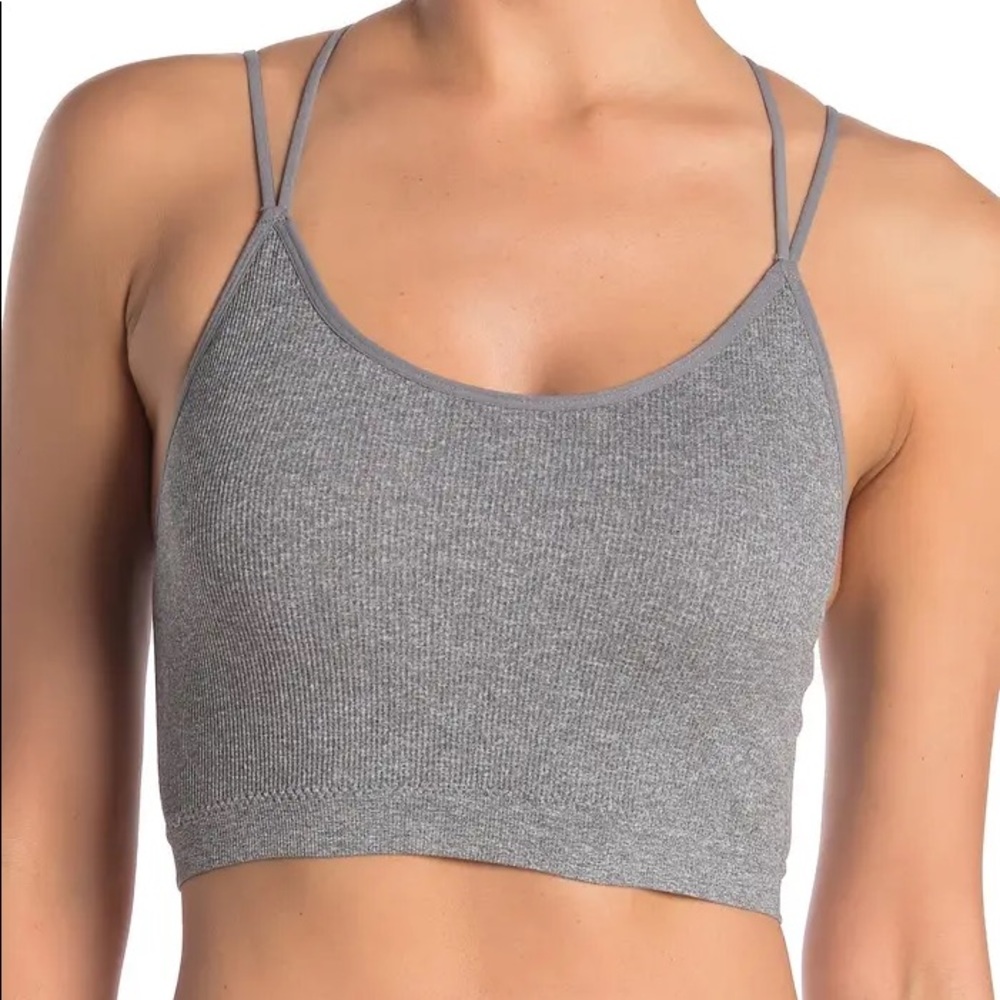 Seamless Strappy Longline Bralette